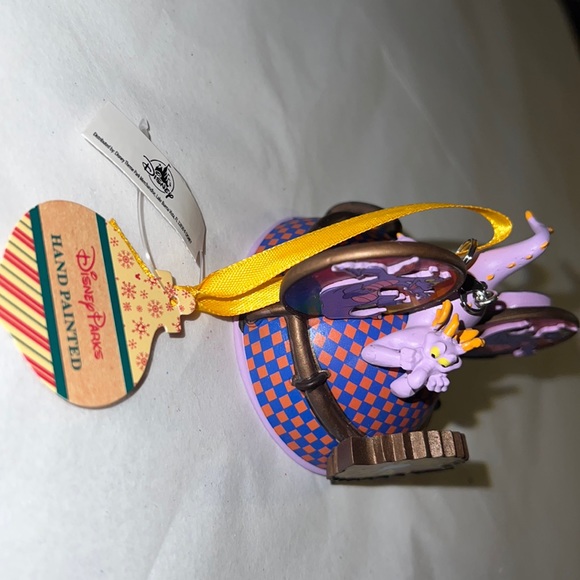 NEW!!! Disney HAND PAINTED Mickey Ear Hat Figment Ornamet - Picture 6 of 17